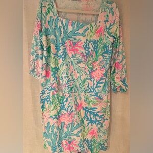 Lilly Pulitzer Pastel Floral Dress